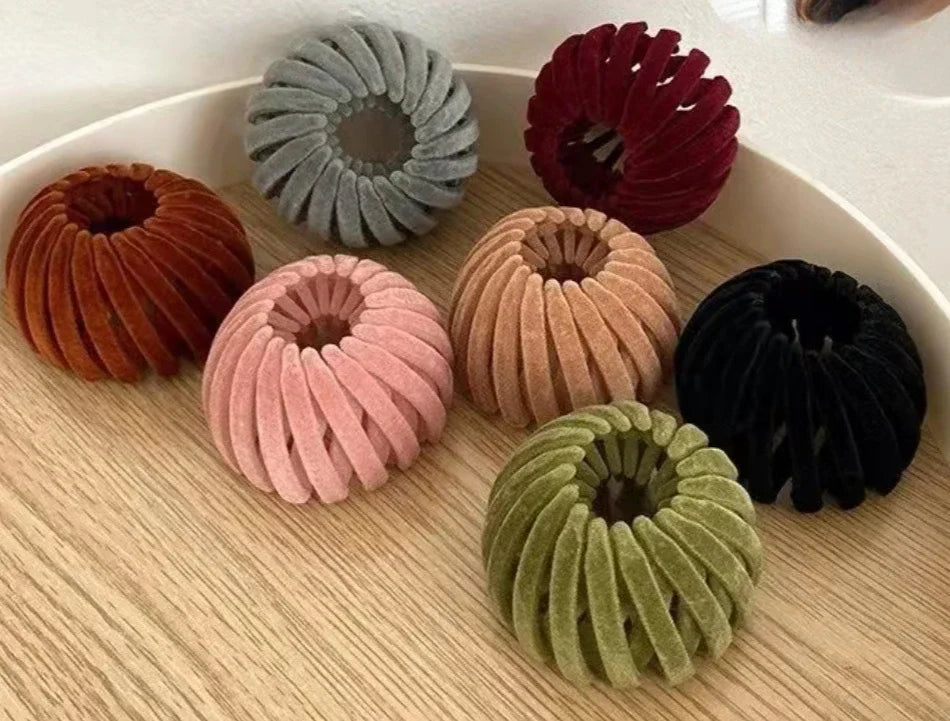Hair Rings Clips Hair Clips Women Bird Nest Shaped Hairs Hairpin Simple Magic Lazy Braider Tool Women Hair Accessories для волос